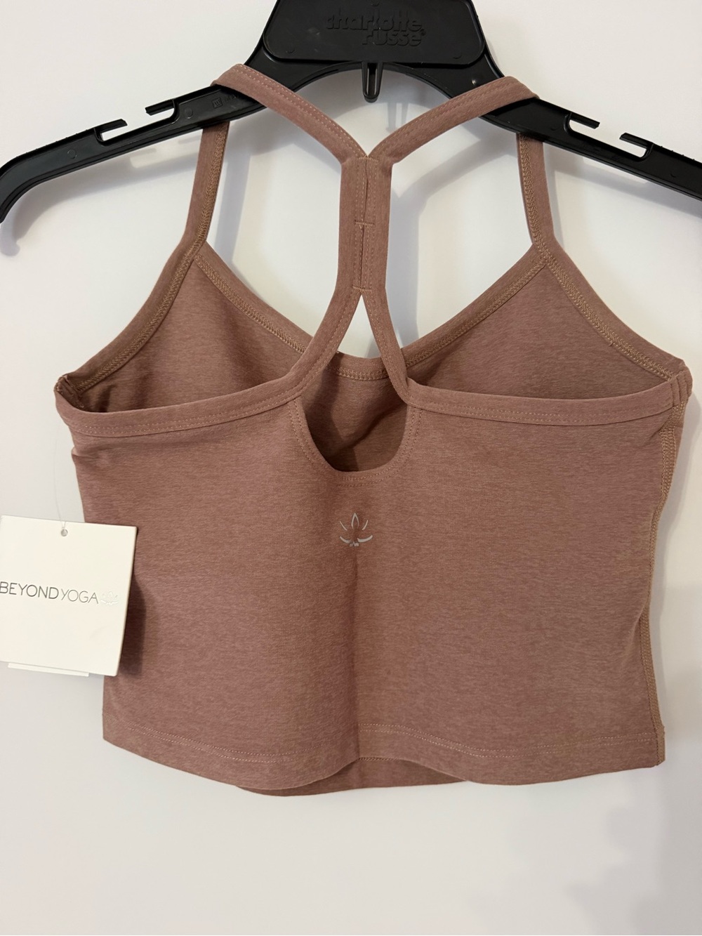 Spacedye™ Slim Racerback Cropped Tank - Picture 3 of 3